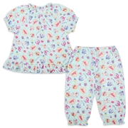 [キッズ]フリルパジャマ　アンパンマン　サックス