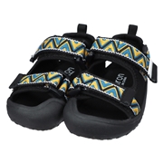 [13.0～17.0cm]ダブルベルトサンダル　ブラック