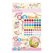 ペタペタまるシール サンリオキャラクターズ