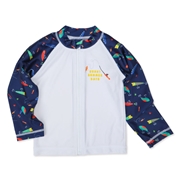 [ベビー]ラッシュガード ルアー柄