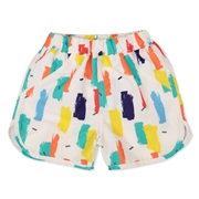 [キッズ]ボードショーツ 幾何学柄