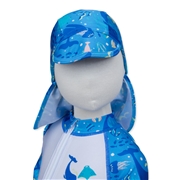 [42～52cm]スイムキャップ たれつき うみのいきもの