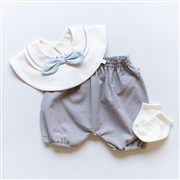 [ベビー]おめかしギフトセット　フォーマル　グレー