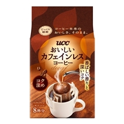 UCC おいしいカフェインレスコーヒー コク深め 8杯分