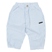 [キッズ]７分丈パンツ　サッカー　ブルー