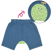 おしりフルーツパンツ　ブルー