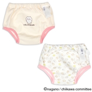 【アニメちいかわ】トレーニングパンツ2枚組　ちいかわ　オフホワイト