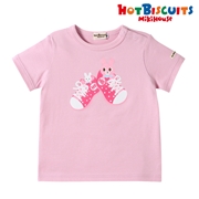 【SALE】[ベビー] Ｔシャツ ラベンダー[ミキハウス　ホットビスケッツ]
