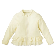 [ベビー]ラッシュガード フリル オフホワイト