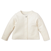 [キッズ]ラッシュガード カーディガン クリーム