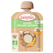 babybio ベビーオートミール オレンジ・バナナ