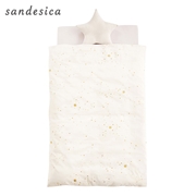 [レギュラーサイズ]ぜんぶ洗えるベビー布団7点セット スターレット アイボリー