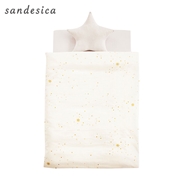 [ミニサイズ]ぜんぶ洗えるベビー布団7点セット スターレット アイボリー