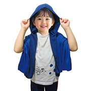 Kid's 冷感ポンチョ ブルー