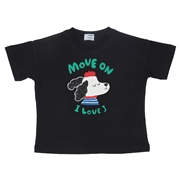 [キッズ]ＩＬＯＶＥＪＴシャツ　ブラック