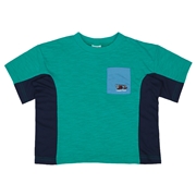 [キッズ]INFILM　半袖Tシャツ　メッシュ　グリーン