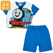 【通販限定】[ベビー]半袖パジャマ　フェイスプリント　トーマス
