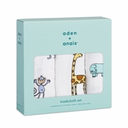 aden＋anaisウォッシュクロス３枚セットジャングルジャム