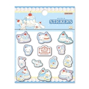 ぷっくりシール サンリオキャラクターズ スカイブルーチェリーケーキ