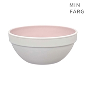 MIN FARG(ミン・ファーリ) スタッグ ボウル ホワイト／ピンク