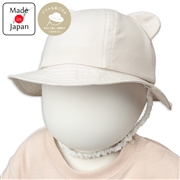 [44・46cm]サファリハット　速乾くま耳　ベージュ