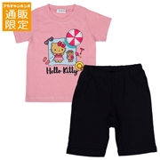 【通販限定】[キッズ]半袖パジャマ　ハローキティ　ピンク