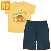 【通販限定】[ベビー]半袖パジャマ　ポムポムプリン　イエロー