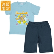【通販限定】[キッズ]半袖パジャマ　シナモロール　サックス