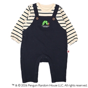 長袖プレオール　はらぺこあおむし　ネイビー
