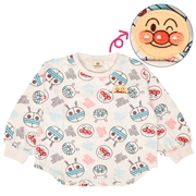 [キッズ]長袖Ｔシャツ　アンパンマン　アイボリー