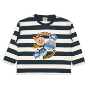 [キッズ]長袖Ｔシャツ　アンパンマン　ネイビー