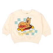 [キッズ]スウェットシャツ　サガラ　アンパンマン　アイボリー