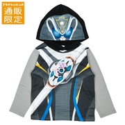 【通販限定】[キッズ]変身パーカー　仮面ライダー　ブラック