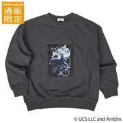 【通販限定】[ジュニア]スウェットシャツ　ジュラシックワールド　チャコールグレー