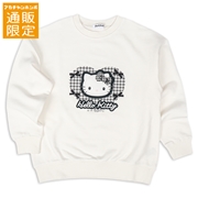 【通販限定】[ジュニア]スウェットシャツ　ハローキティ　オフホワイト