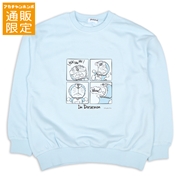 【通販限定】[ジュニア]スウェットシャツ　ドラえもん　サックス