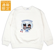 【通販限定】[ジュニア]スウェットシャツ　モンチッチ　オフホワイト