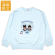 【通販限定】[ジュニア]スウェットシャツ　モンチッチ　サックス