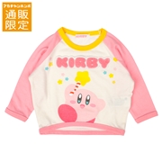 【通販限定】[キッズ]長袖Ｔシャツ　カービィ　ピンク