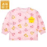 【通販限定】[キッズ]長袖Ｔシャツ　カービィ　ピンク