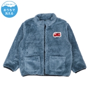 [キッズ]フリースジャケット ネイビー
