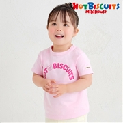 [ベビー] Ｔシャツ ピンク[ミキハウス　ホットビスケッツ]