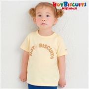 [ベビー] Ｔシャツ イエロー[ミキハウス　ホットビスケッツ]