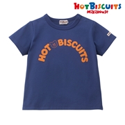 [キッズ] Ｔシャツ ネイビー[ミキハウス　ホットビスケッツ]