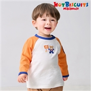 [ベビー] Ｔシャツ オレンジ[ミキハウス　ホットビスケッツ]