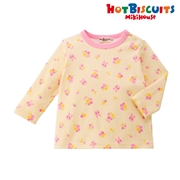 [ベビー] Ｔシャツ イエロー[ミキハウス　ホットビスケッツ]