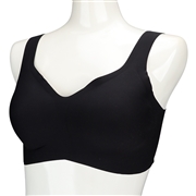 mamafitシームレスノンワイヤーブラ　ブラック