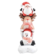 Xmasバルーン一体型 Xmasトリオ 112cm