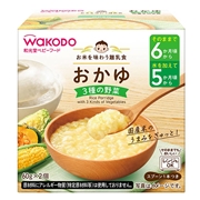 お米を味わう離乳食 おかゆ(3種の野菜)