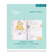 aden＋anais ＤＩＳＮＥＹスワドル２枚入りウィニーフレンズ